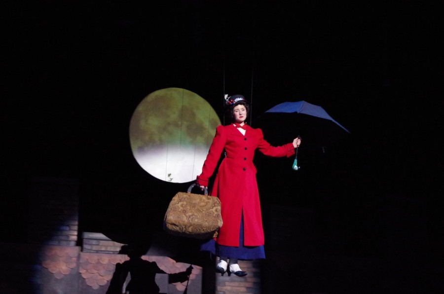 Mary Poppins Floats In