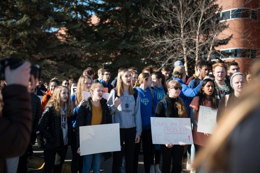 The recent walkout raises questions about the freedom of speech rights students have while in school. 