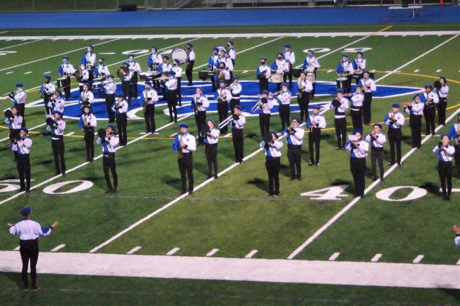 Varsity Marching Band Celebrates Seniors